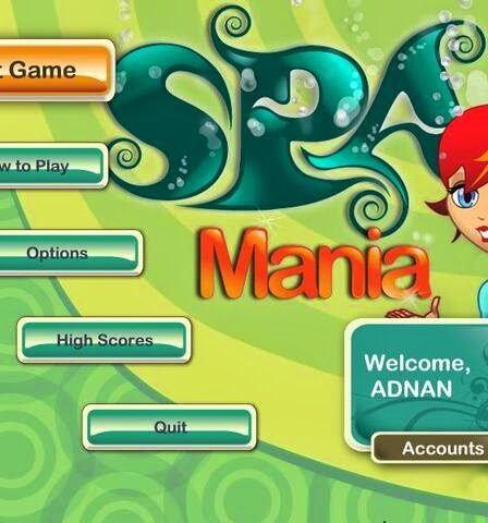 لعبة Spa Mania كاملة للتحميل